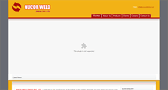 Desktop Screenshot of nucorweld.com